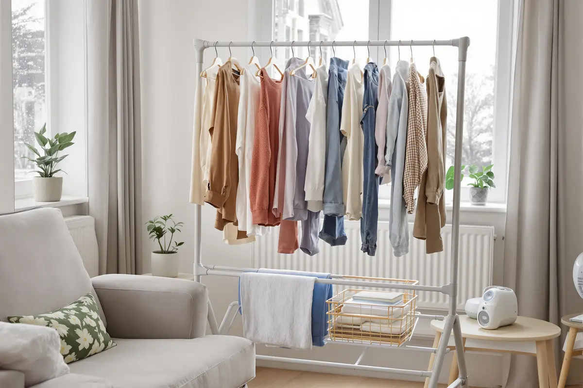 Droog jij je was binnen? Deze simpele truc bespaart je uren (en geld)